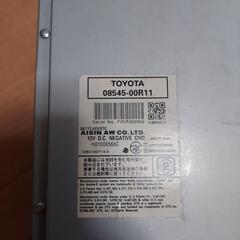 トヨタ純正ナビの画像