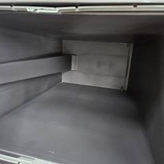 リサイクルショップどりーむ荒田店 No4287　ゴミ箱　ブラック　45L　フットペダルの画像