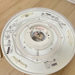 LEDシーリングライト【3800lm/～8畳/リモコン付属】 ED-C8DXの画像