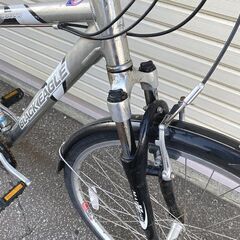 ■BLACK EAGLE クロスバイク マウンテンバイク MTB 700C　3x8段変速の画像