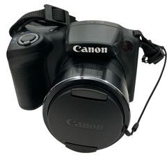 168000 現状品 Canon キヤノン デジタルカメラ PowerShot SX410IS  ブラック バッテリー付き コンパクトデジタルカメラ [250512HM210175]の画像