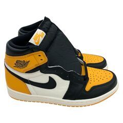 186000 NIKE ナイキ スニーカー AIR JORDAN 1 RETRO HIGH OG 555088-711  26 イエロー/ブラック メンズ [250510HM250180]の画像