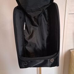 美品 ルコック スポルティフ シューズバッグ黒の画像