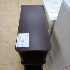 リユースのサカイ太田店★ジモティ割あり★  フリーラックラック ダークブラウン H77×D29.5×W68 クリーニング済み OJ10614の画像