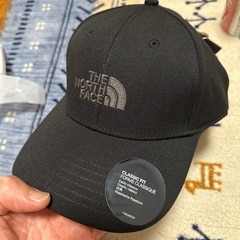 新品タグ付　ノースフェイス USAモデル 刺繍ロゴ　クラシックキャップ 黒
の画像