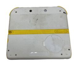 186000 現状品 Nintendo 任天堂 ニンテンドウ ニンテンドー2DS FTR-001  ホワイト　イエロー [250329HM220367]の画像