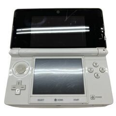 186000 現状品 Nintendo 任天堂 ニンテンドウ ニンテンドー3DS CTR-001  ホワイト [250331HM080044]の画像