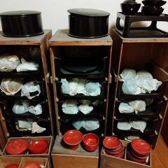 無料　あげます　御膳　御椀　おひつ　まとめの画像