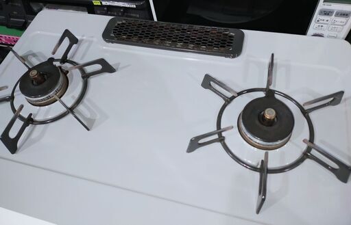 リンナイ ガステーブル LPガス プロパンガス 左側強火力 2017年製