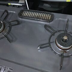 パロマ ガステーブル LPガス プロパンガス 右側強火力 2023年製 PA-S45B-R ガスコンロ ガスレンジ 【2】の画像