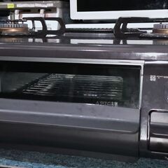 パロマ ガステーブル LPガス プロパンガス 右側強火力 2023年製 PA-S45B-R ガスコンロ ガスレンジ 【2】の画像