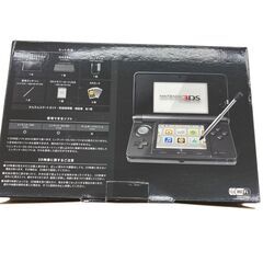 186000 現状品 Nintendo 任天堂 ニンテンドウ ニンテンドー3DS CTR-001  マットブラック [250408HM070059]の画像