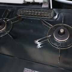 リンナイ ガステーブル LPガス プロパンガス 右側強火力 2024年製 KG35NBKR ガスコンロ ガスレンジ 【4】の画像