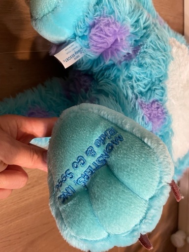 モンスターズインク　サリー　特大　ぬいぐるみ　初期 モンスターズインク サリー 特大 ぬいぐるみ 初期 - メルカリ