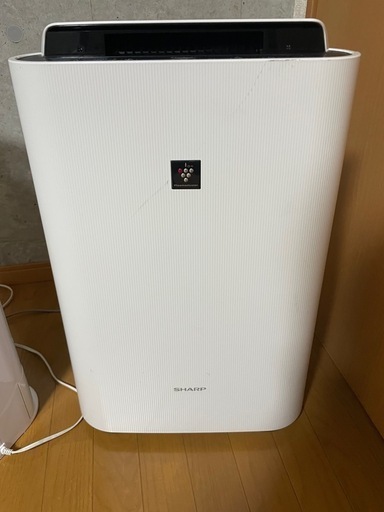 シャープ　SHARP 加湿空気清浄機　プラズマクラスター