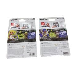 186000 新品未使用 任天堂 ／ Nintendo ニンテンドー amiibo アミーボ スプラトゥーン３ 2点まとめ売り [250417HM180029]の画像