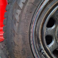 早割　スタッドレスタイヤ　195/80R15　デイトナホイール　PCD114.3 5穴の画像