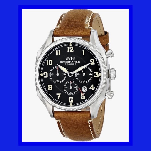 【最終値下げ致しました‼️】 【中古品】ABI-8(アヴィエイト)Supermarine Spitfire（スーパーマリン・スピットファイア ）クオーツ メンズ 腕時計