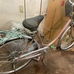 自転車　普通のママチャリですの画像