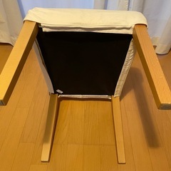 ★ 無印良品 ダイニングチェア 白の画像