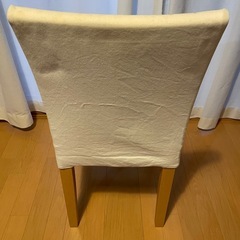 ★ 無印良品 ダイニングチェア 白の画像