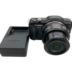 186001 現状品 Panasonic パナソニック デジタルカメラ DMC-GF5  ブラック 付属品あり ミラーレス一眼 レンズ セット [250423HM140125]の画像