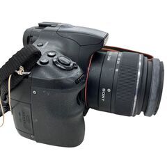 186001 現状品 SONY ソニー デジタルカメラ SLT-A57  ブラック 付属品あり [250529HM240252]の画像