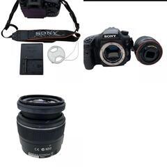 186001 現状品 SONY ソニー デジタルカメラ SLT-A57  ブラック 付属品あり [250529HM240252]の画像