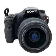 186001 現状品 SONY ソニー デジタルカメラ SLT-A57  ブラック 付属品あり [250529HM240252]の画像