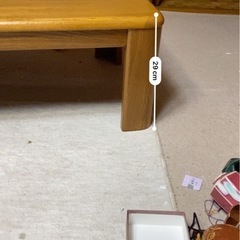 ローテーブル　120×80×30cmくらいの画像