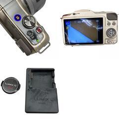 186001 現状品 Panasonic パナソニック デジタルカメラ ミラーレス一眼レフカメラ DMC-GF5-N  シャンパンゴールド 付属品付き [250515HM010158]の画像