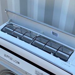 取付け可 ! ! ◇アイリスオーヤマ エアコン 6畳用 2024年製　内部クリーン 100V IRA-2205R 高圧洗浄済み ! 高年式 ! !の画像