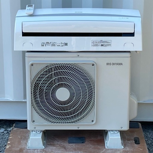 取付け可 ! ! ◇アイリスオーヤマ エアコン 6畳用 2024年製内部
