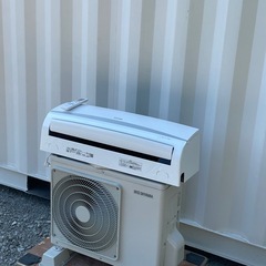 取付け可 ! ! ◇アイリスオーヤマ エアコン 6畳用 2024年製　内部クリーン 100V IRA-2205R 高圧洗浄済み ! 高年式 ! !の画像
