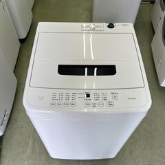 【リサイクルショップ ピカソ 小松原】🌀✨アイリスオーヤマ 全自動洗濯機 4.5kg【2023年製】IAW-T451 分解洗浄済✨🌀★3810★の画像