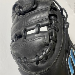 ミズノキャッチャーミット　本革　高校生と大人を兼用の画像