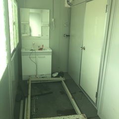 【希少】シャワー室×2プレハブの画像