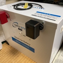 オンリースタイル リン酸鉄リチウムイオンバッテリー2500Wh/200Ah【バッテリーセーバー内蔵】 の画像