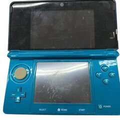 186000 ジャンク品 任天堂 ／ Nintendo ニンテンドー ニンテンドー3DS CTR-001  アクアブルー [250424HM140109]の画像