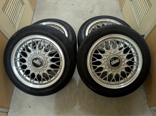 BBS 6J 14インチ ホイール 100-4 希少 MAZDA NAロードスター純正オプション