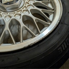 BBS 6J 14インチ ホイール 100-4 希少 MAZDA NAロードスター純正オプション の画像