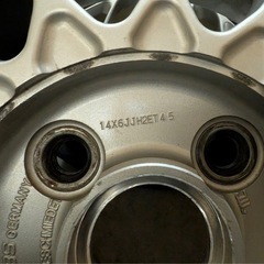 BBS 6J 14インチ ホイール 100-4 希少 MAZDA NAロードスター純正オプション の画像