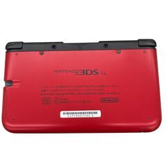 186000 ジャンク品 任天堂 ／ Nintendo ニンテンドー ニンテンドー3DS SPR-001  レッド×ブラック [250507HM250041]の画像