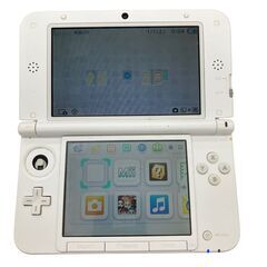 186000 現状品 任天堂 ／ Nintendo ニンテンドー ニンテンドー3DS SPR-001  ピンク ホワイト ニンテンドー3DS Nintendo 3DSLL [250508HM060331]の画像