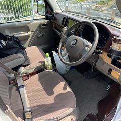 【ワゴン顔】スズキ エブリィ オートマ！内外装ワゴン！車体綺麗⭐️極上です！の画像
