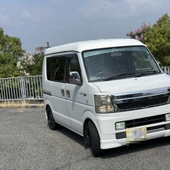 【ワゴン顔】スズキ エブリィ オートマ！内外装ワゴン！車体綺麗⭐️極上です！の画像