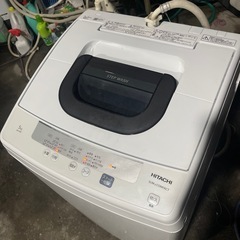 日立　縦型洗濯機 5kg NW-50E 2020年製の画像