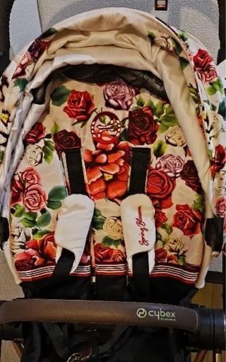 サイベックス ミオスベビーカー ローズ柄JP2 サイベックス ミオスベビーカー ローズ柄JP2