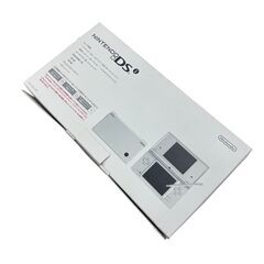 186000 現状品 任天堂 ／ Nintendo ニンテンドー ニンテンドーDS NintendoDSi TWL-001  ホワイト 箱入り ペン 充電コード 付属品あり [250421HM090194]の画像