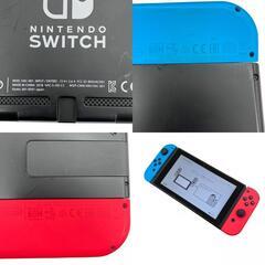 186000 ジャンク品 任天堂 ／ Nintendo ニンテンドー その他ゲーム Nintendo Switch ニンテンドースイッチ HAC-001  ネオンレッド　ネオンブルー [250513HM140070]の画像